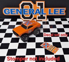 💦WATERSLIDE Decals for General Lee Custom Schaper Stomper 4x4 Truck Gen 2 *READ