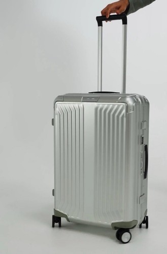 Samsonite Lite Box Alu Spinner 71L Trolley Koffer Silber Suitcase NEU - Bild 6 von 9