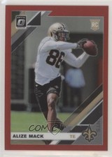 2019 Panini Donruss Optic Rookies Red Prizm 57/99 Alize Mack #139 rj1