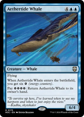 Aethertide Whale [Modern Horizons 3 Commander] Magic MTG