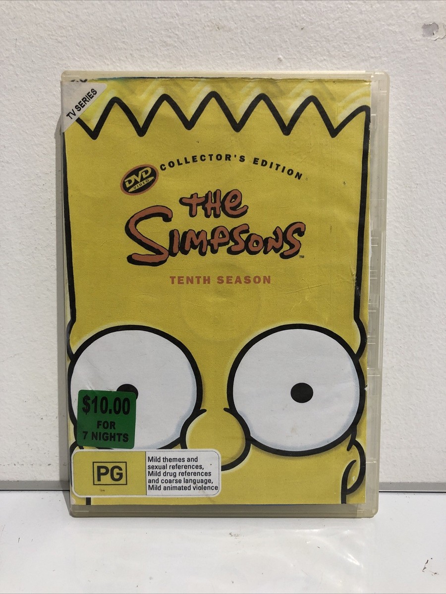 Simpsons, the : Season 10 | Boxset (DVD, 1998) for sale online | eBay