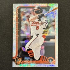 2025 Topps Chrome Baseball Tyler O'Neill Logofractor #290 Orioles