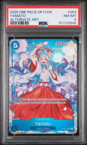 Yamato (Alternate Art) graded PSA 8 for sale on eBay
