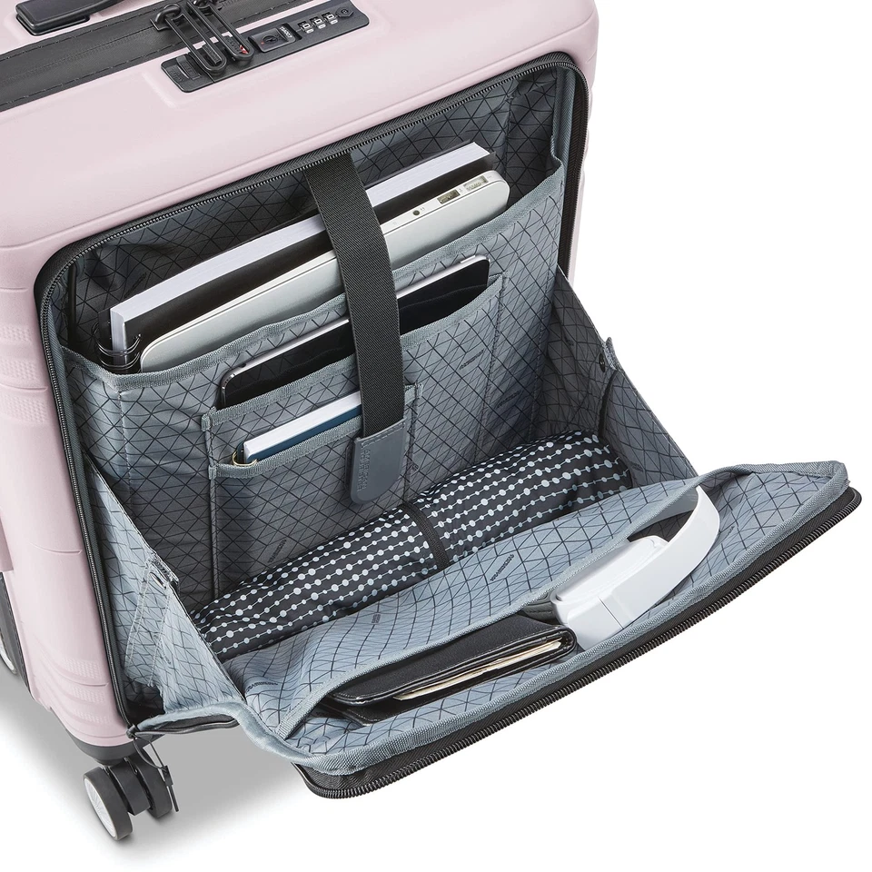 Spinner Apex DLX, equipaje de mano de 20 pulgadas, rosa suave Foto 2 de 4