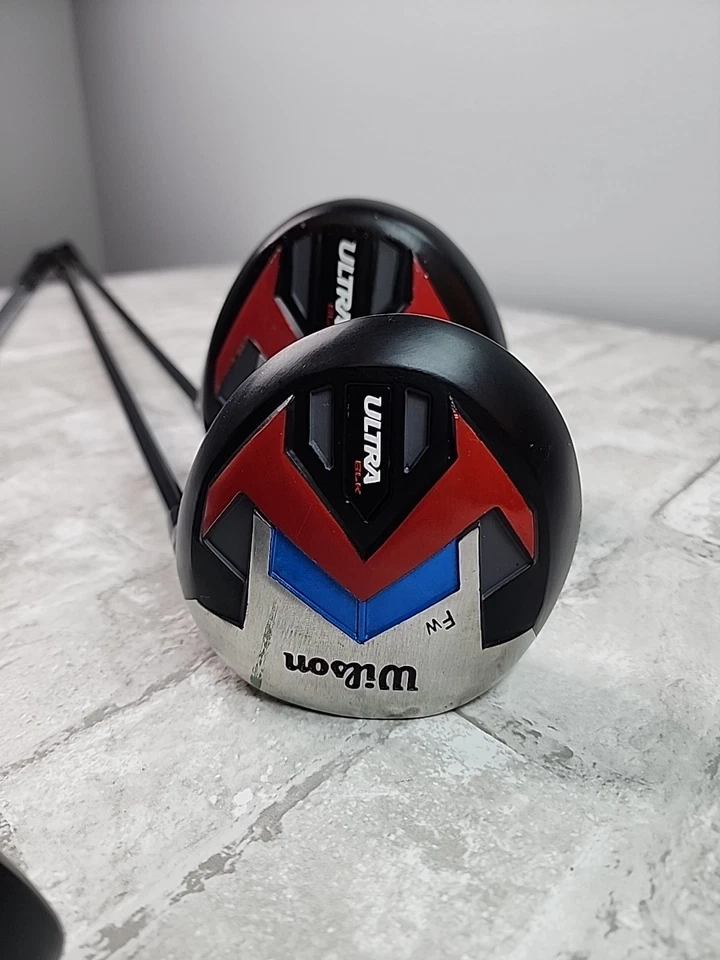 Wilson Ultra BLK Driver Set Teen Flex 10.5° Fairway Wood & 4 Hybrid RH 3 Pcs - Image 4 of 4