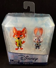 Disney - Zootopia - Nick Wilde & Judy Hopps - 2 Mini Figure Set