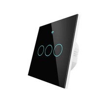 Interruttore Da Parete Touch 3 Tasti, WIFI 2.4G+BLE+RF 433MHz, Bluetooth BLE Mes