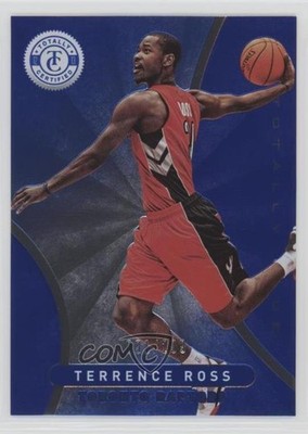 2012-13 Panini Totally Certified Blue 91/299 Terrence Ross #73 Rookie RC 02v3