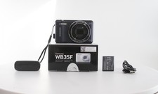 Boxed Samsung 16.2MP Smart WiFi NFC Digital Camera - Black EC-WB35FZBPBUS 
