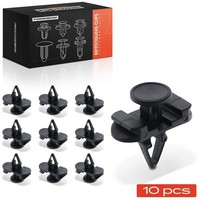 Frankberg 10X NYLON-CLIP Schwarz StoßFÄNger Passend FüR VW Golf Jetta