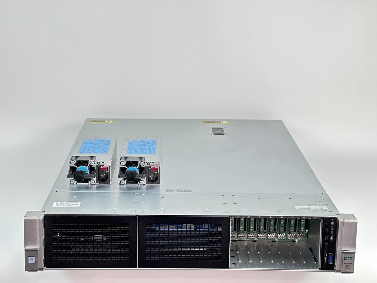 Serveur HP Proliant DL380 Gen9 – 2x Xeon E5-2620 V4 – 32 Go RAM – Rails Inclus – Remis à Neuf