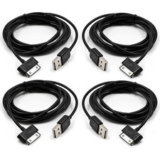 4 X USB SYNC CHARGER CABLE APPLE IPHONE 4 3G IPOD NANO