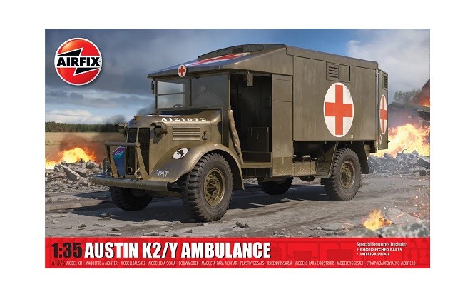 Airfix A1375 - 1/35 Austin K2/Y Ambulance - New