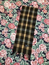 Vintage Burberrys of London Scarf 100 Lambswool Nova Check