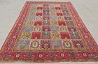 Authentic Hand Knotted Vintage Traditional Qashoun Wool Area Rug 12 x 8 Ft — photo 2