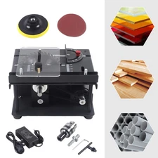 Mini Table Saw Small Woodworking Electric Bench Saw Precision DIY Cutting Tool