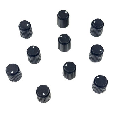 G29007E ~ (Pkg 10) Push On Pointer Knob for 1/4'' - ''D'' Shafts