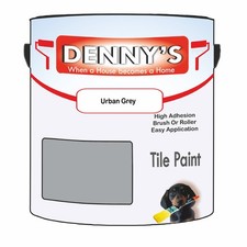 Dennys Tile Kitchen Tile Paint - Urban Grey