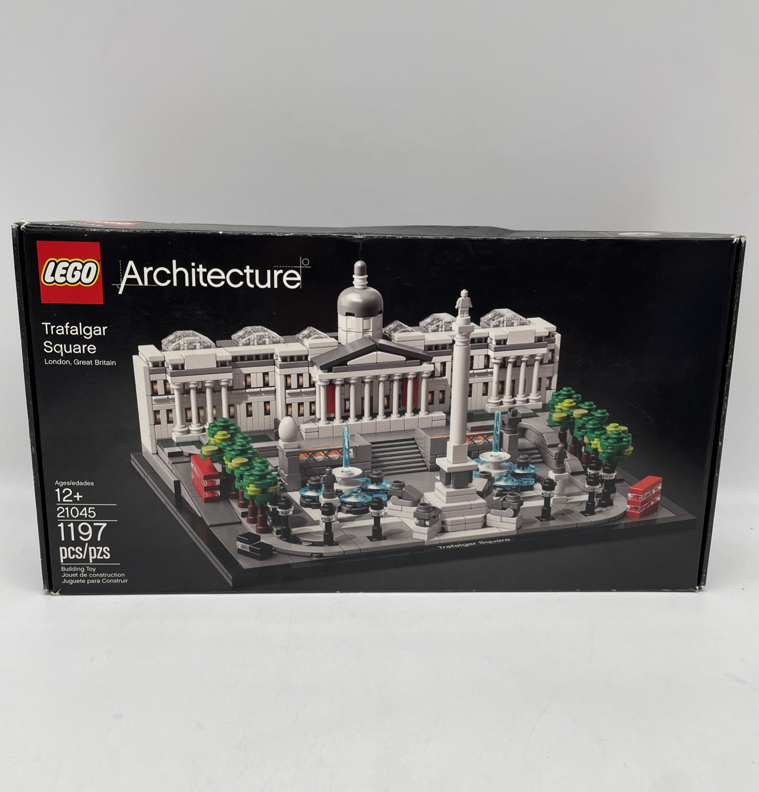 LEGO Architecture - Trafalgar Square (21045) New Sealed Retired Set -damaged Box