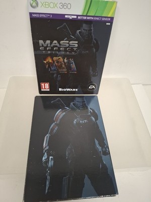 Mass Effect Trilogy Boxset Xbox 360 Spiel mit Handbuch sehr gepflegte Discs 