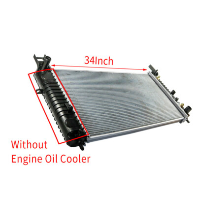 Radiator For 00-06 Chevy Tahoe 01-13 Silverado 1500 01-13 Sierra 1500 Core ''34''