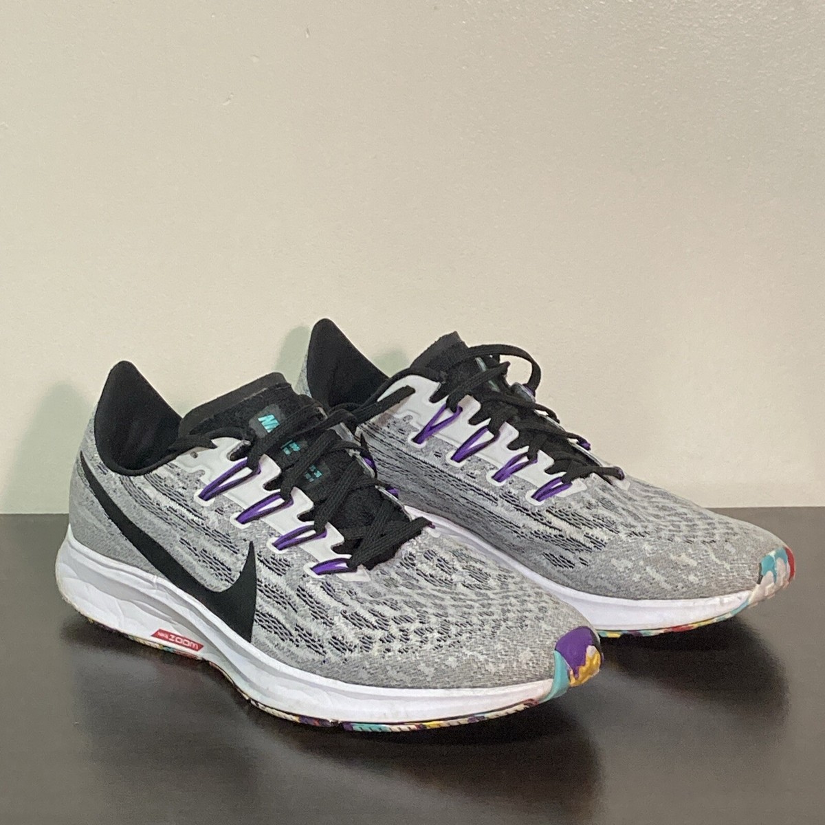 Nike Air Zoom Pegasus 36 Men's Women's 11 White Hyper Grape