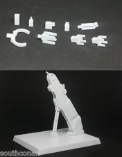 Plastic Metalbuild style white display stand base for HG MG models 