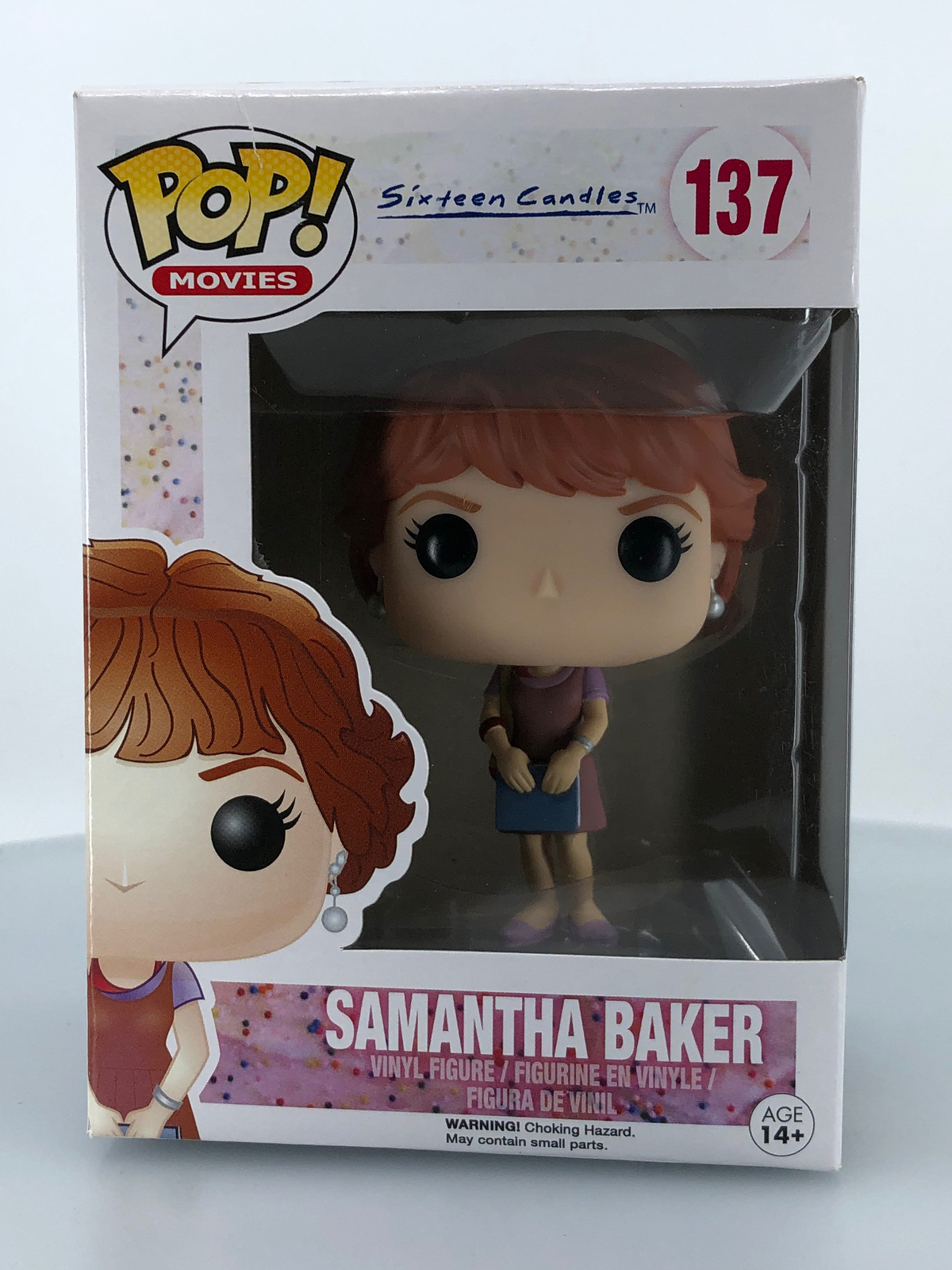 Funko Pop! Movies Sixteen Candles Samantha Baker #137 Vinyl Figure Damaged