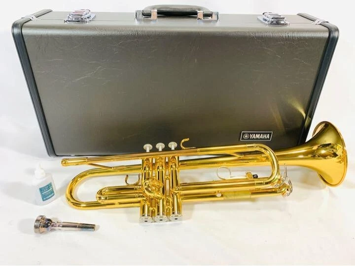 YAMAHA YTR-2330 Bb Trumpet with Hard Case Mouthpiece Valve Oil | eBay