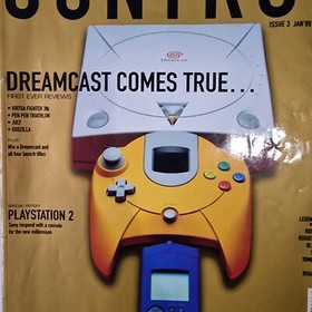 Total Control Magazine GODZILLA Dreamcast ZELDA N64 Jan 1999 Issue 3