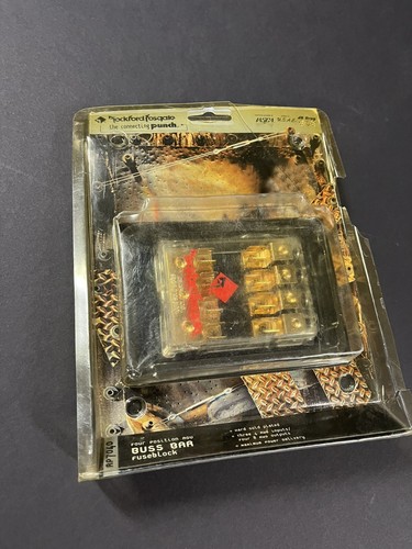 Rockford Fosgate Vintage Old School Amplifier Fuse holder block link NEW OEM! - Picture 3 of 3