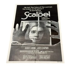 Scalpel One 1 Sheet Horror Movie Poster 27x41 Folded