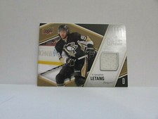 2011-12  UD Game Jersey Series One #GJ-KL Kristopher Letang Pittsburgh Penguins