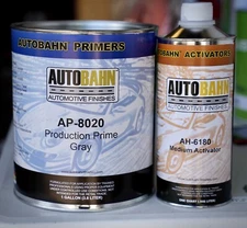 Autobahn 2K Production Primer Surfacer Gray GALLON Kit Automotive Primer AP 8020
