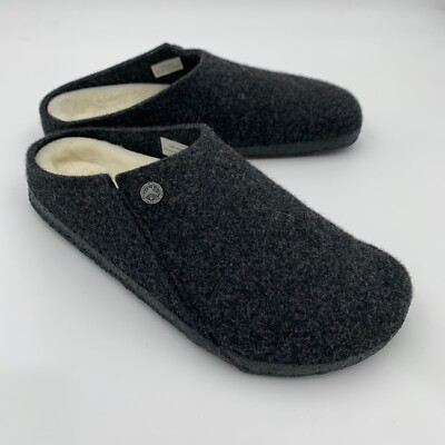 Birkenstock New w/ Box Zermatt Rivet Shearling Anthracite  display picture 1