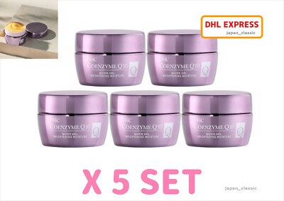 DHC MEDICATED Q QUICK GEL MOISTURIZING & WHITENING SS COENZYME Q10 50g X 5 SET