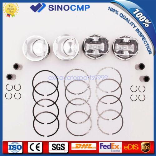 Engine Piston & Rings Set Kit For 201113 Hyundai Sonata Kia Sorento