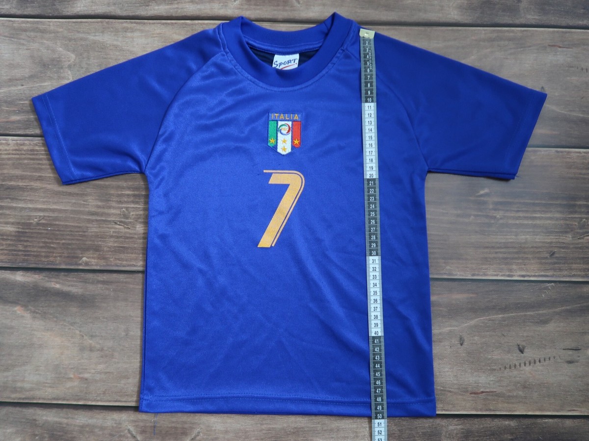 Soccer Jersey Del Piero #7 Italy 2006 Home Football Shirt