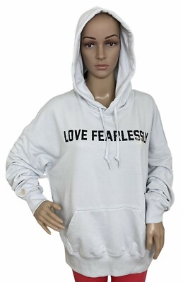Converse Women's Size S Small Love Oversized Pullover Sweatshirt