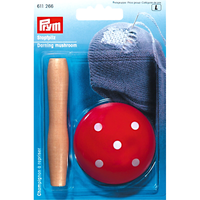 Stopfpilz Fliegenpilz Holz Pilz Prym 611266 Socken Kleidung Stopfen Fliegenpilz
