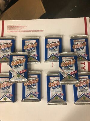 10 Packs Upper Deck Baseball 1991 LOOK FOR  Ryan, Michael Jordan, HANK AARON