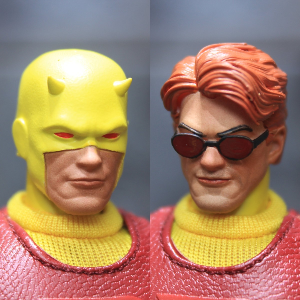 1/12 Custom Marvel Universe Matt Murdock Daredevil Yellow Suit