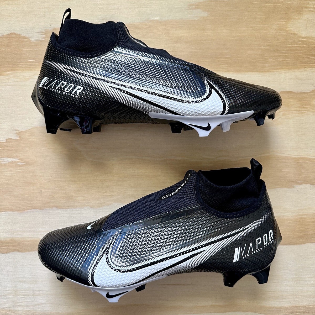 Nike Vapor Edge Pro 360 Football Elite Cleats Black CV6348  display picture 3