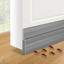 Door Sweep Door Draft Stopper Under Door Seal for Exterior/Interior Doors Str...