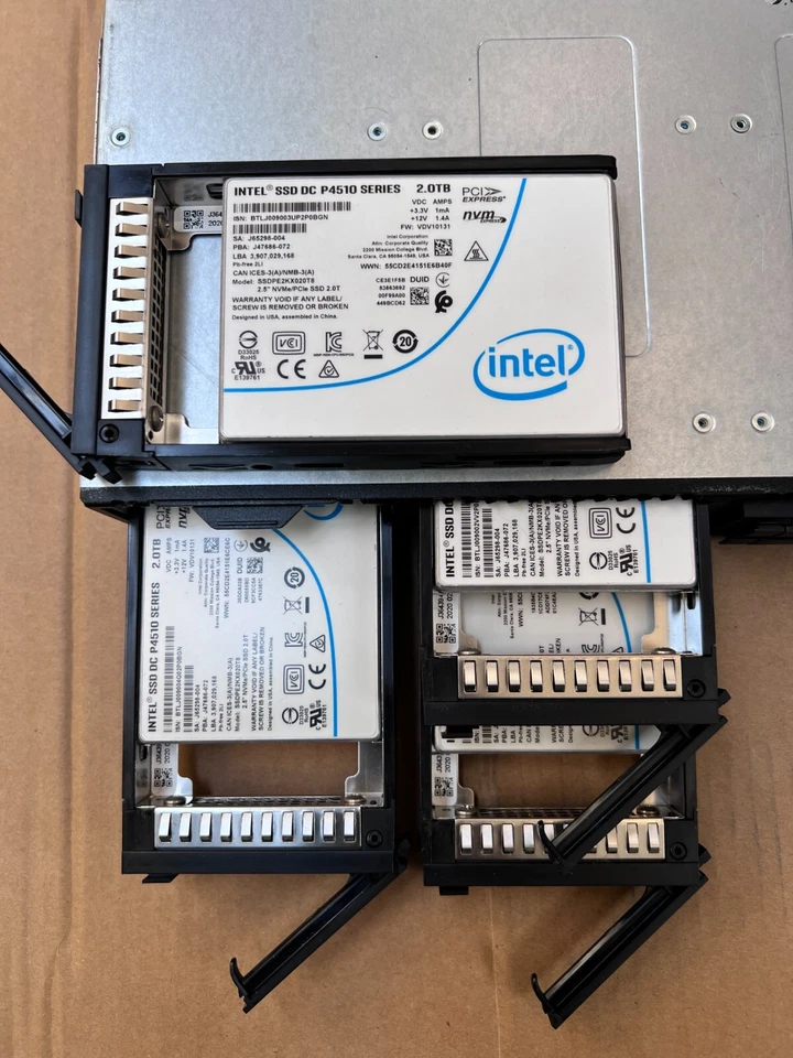 DARKTRACE Intel Rr1000 Server 2x Xeon Gold 6140 2.3GHz 192GB 4x 2TB SSD - Image 3 of 4