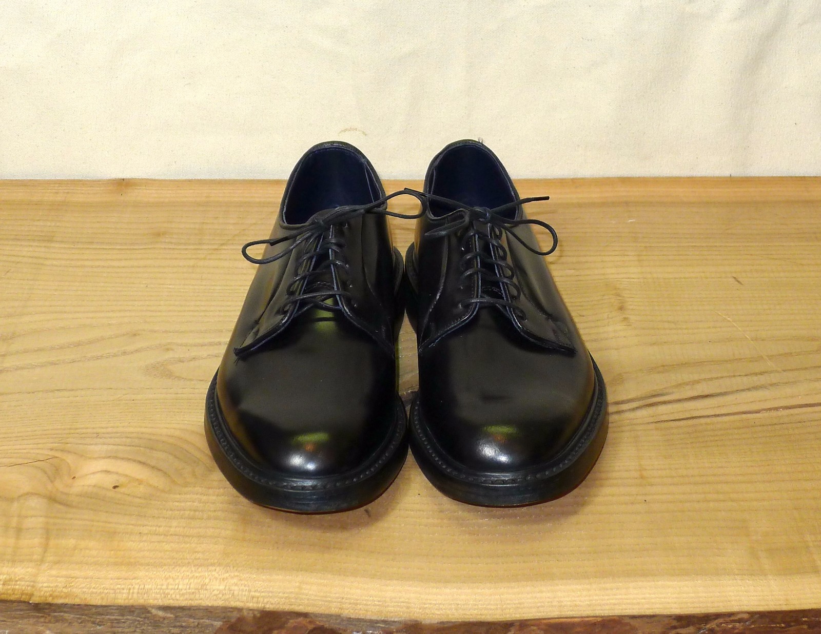 Black Cordovan Robert Derby Shoes 