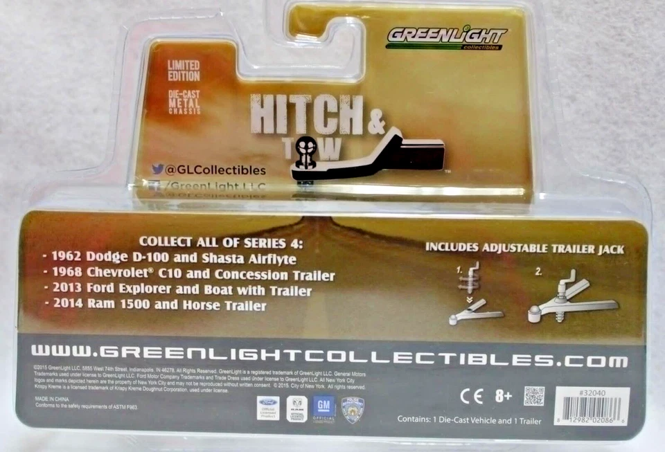 2015 GREENLIGHT Hitch & Tow Series 4- 2013 Ford Explorer and Boat with Trailer - Image 4 of 4