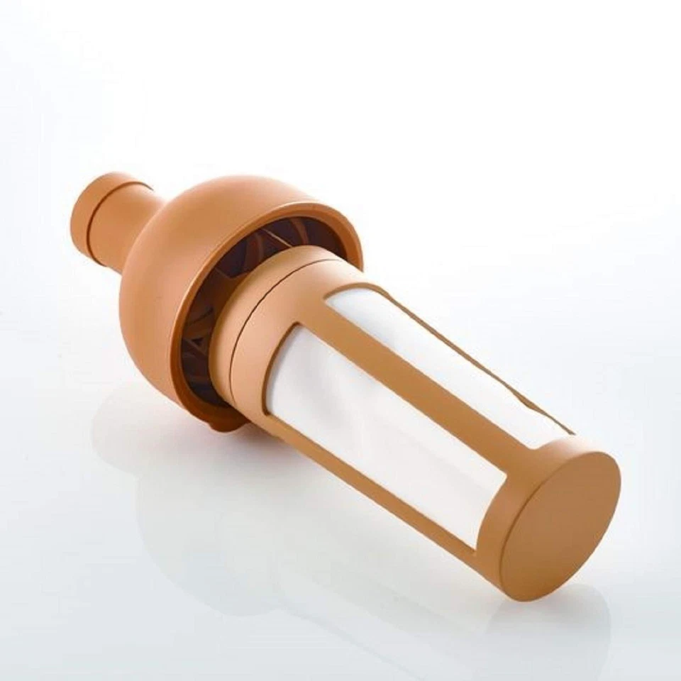 Cafetera marrón 700 ml para preparar café helado capacidad de 5 tazas vidrio resistente al calor Foto 2 de 4