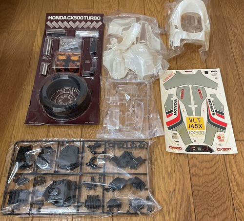 1:6 BIG Scale Tamiya #16026 HONDA CX500 Turbo NUOVO RARO RARE NEW OUT OF STOCK - Foto 3 di 24