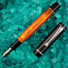 Conklin Duragraph Doue Orange Nights Fountain Pen, New in Box
